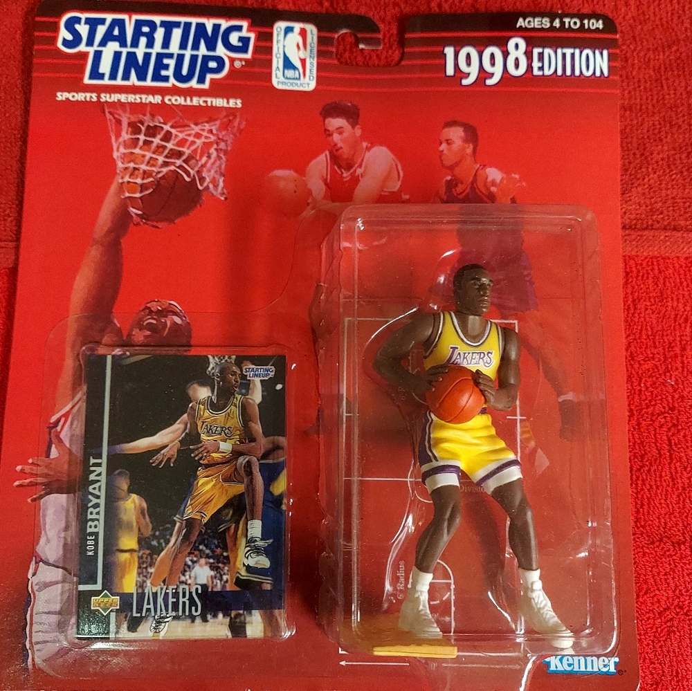 Starting Lineup 1998 Edition Lakers Kobe Bryant.